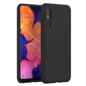 Samsung Galaxy A2 Core İnce Mat Silikon Kılıf Siyah - 1