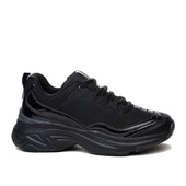 Kadın Siyah Spor Ayakkabı Akıllı Taban - 1