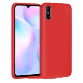Xiaomi Redmi 9A İçi Kadife Lansman Silikon Kılıf - 1