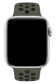Apple Watch Series 2 38 MM Fileli Kordon Zeytin-Siyah thumbnail 2