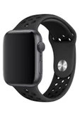 Apple Watch Series 5 44 MM Fileli Kordon Siyah-Siyah - 3