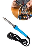 Buffer® 40w Plastik Saplı Elektrikli Döner Başlıklı Havya Kalemi Elektrikli Döner Başlı Lehim Kalemi - 2