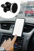 Araç İçi Izgaraya Takılan Telefon Tutucu Mıknatıslı Döndürülebilir Telefon Tutucu Yuvarlak Model - 8