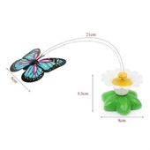 BUFFER® Hareketli Dönen Kelebek - Kedi Oyuncağı ( Pille Çalışır) - 9