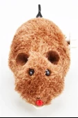 BUFFER® Kurmalı Kedi Eğitim Oyuncağı Tüylü Peluş Fare Yakalama İnteraktif Sevimli Eğlenceli Oyuncak - 8