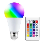 BUFFER® 9w Uzaktan Kumandalı 15 Farklı Renk Seçenekli Led Ampul - 1