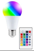BUFFER® 9w Uzaktan Kumandalı 15 Farklı Renk Seçenekli Led Ampul - 5