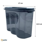 BUFFER® 2 Kapaklı Ölçekli Erzak Saklama Kabı - 1,2 Litre - SA930 - 5