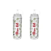BUFFER® Şeffaf Kapaklı Sızdırmaz Yağlık Sosluk Şişesi Plastik Yağdanlık Master Chef AP-9471 - 5