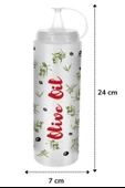 BUFFER® Şeffaf Kapaklı Sızdırmaz Yağlık Sosluk Şişesi Plastik Yağdanlık Master Chef AP-9471 - 4