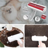 BUFFER® Kulak Modelli Hazneli Kedi Köpek Halı Yatak Kıl Toz Tüy Toplayıcı Temizleyici - 7