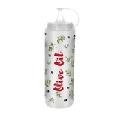 BUFFER® Şeffaf Kapaklı Sızdırmaz Yağlık Sosluk Şişesi Plastik Yağdanlık Master Chef AP-9471 - 1