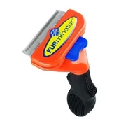 BUFFER® Uzun Tüylü Köpekler İçin Kolay Tarama Fırçası Temizlenebilir Çelik Tarak Tüy Toplayıcı Mediu - 1