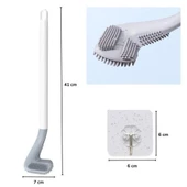 BUFFER® Golf Tasarımlı Silikon WC Klozet Mutfak Temizlik Fırçası Kanca Hediyeli - 7