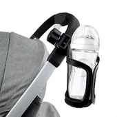 BUFFER® Bebek Arabası Bisiklet Uyumlu Ayarlanabilir Şişe Biberon ve Suluk Tutucu - 2