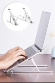 BUFFER® Ayarlanabilir Dizüstü Destek Tabanı Tamamen Katlanabilir Taşınabilir Laptop Yükseltici - 8