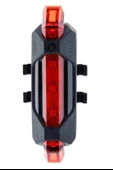 BUFFER® Usb Şarj Edilebilir Parlak Bisiklet Led Lamba Su Geçirmez Güvenlik Uyarı Arka Lamba Işığı - 7