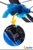 BUFFER® Bisiklet Zincir Dişlisi Koruyucu Pas Sökücü Temizleme Fırçası Aparatı Bakım Seti 4 Parça - 10