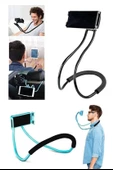 BUFFER® Boyuna Asılan Ergonomik 360 Derece Cep Telefonu Tutucu Stand - 3