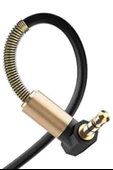 BUFFER® 35 Mm Metal Başlıklı Erkek/Erkek  L Uçlu Jack Girişli Aux  Stereo Ses Aktarma Kablosu - 6