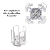 BUFFER® Tabak Bardak Kase Standı Bulaşık Kurutma Tutucu Mutfak Düzenleyici Organizatör - 3