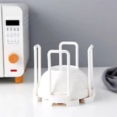 BUFFER® Tabak Bardak Kase Standı Bulaşık Kurutma Tutucu Mutfak Düzenleyici Organizatör - 9