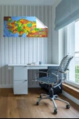 BUFFER® Renkli Türkiye Haritası Manyetik Yapıştırıcı Gerektirmeyen Duvar Stickerı 118 CM * 56 CM - 10