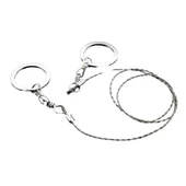 BUFFER® Karavanda ,Kampda  Taşınabilir Mini  Zincir  Cep Testeresi Dişli Tel Ahşap Plastik Metal Kes - 4