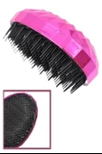 BUFFER® Neon Pembe Düzleştirici Tarak Geniş Aralıklı Her Saç Tipine Uygun Fırçalı Saç Düzleştirici - 10