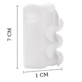 BUFFER® Banyo Duş Başlığı Tutucu Silikon Güçlü Vantuz Vakum Aparatı - 6