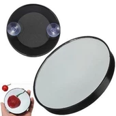 BUFFER® 10x Büyüteçli Vantuzlu Pratik Kullanışlı Makyaj Lens Traş Aynası - 9