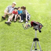 BUFFER® Taşıma Çantalı 130 cm Profesyonel Alüminyum Kamera Tripodu - 3