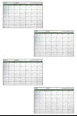 BUFFER® Manyetik Yapışkanlı Bir Aylık Program Planlayıcı Takvim 85x56 cm - 9