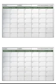 BUFFER® Manyetik Yapışkanlı Bir Aylık Program Planlayıcı Takvim 85x56 cm - 7