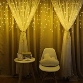 BUFFER® 8 Fonksiyonlu 16 Saçaklı Perde Led 3 x 1 (Günışığı) - 1