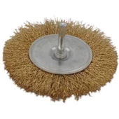 BUFFER® 6'lı Pimli Tel Fırça Seti Pas Yağ Kir Boya Yapışkan Çözücü - 4