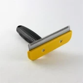 BUFFER® Fubminator Kedi Köpek Tüy Toplama Tarağı  Kaşıma Aparatı 4,5 Cm - 4