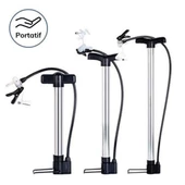 BUFFER® Katlanabilir Portatif Bisiklet Motorsiklet Top Şişirme Pompası - 5