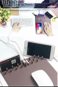 BUFFER® Cep Telefonu Tutucu Standlı Mouse Pad - 10