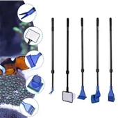 BUFFER® 5 in 1 Akvaryum Tankı Temizleme Seti Akvaryum Balığı Bakım Seti - 1