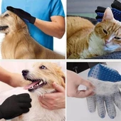 BUFFER® Tüy Toplayan Kedi Temizleme Eldiveni Tüy Toplama Eldiveni - 8