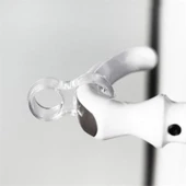 BUFFER® Silikon Kapı  Pencere Vurma Önleyici Stoper Kapı Tamponu 4 Adet - 7