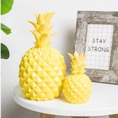 BUFFER® Ananas Şeklinde Desenli Büyük Boy Pilli Masa ve Gece Lambası - 2