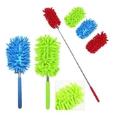 BUFFER® Teleskopik Mikrofiber Pratik Uzayabilen Toz Alma Fırçası Aparatı thumbnail 9