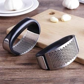 BUFFER® Yeni Sarımsak Ezici Paslanmaz Çelik Garlic Press - 1