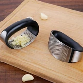 BUFFER® Yeni Sarımsak Ezici Paslanmaz Çelik Garlic Press - 4