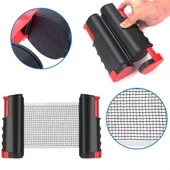 BUFFER® Teleskopik Taşınabilir Kaymaz Ping Pong Masa Tenisi Filesi Aparatı - 10