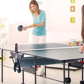 BUFFER® Teleskopik Taşınabilir Kaymaz Ping Pong Masa Tenisi Filesi Aparatı - 2