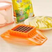 BUFFER® Kare Dizayn Pratik Kolay Patates Dilimeme Aleti Aparatı Bıçağı - 8