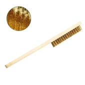 BUFFER® Metal Telli Fırça Ahşap Saplı Pas Kir Sökme Temizleme Fırçası thumbnail 9